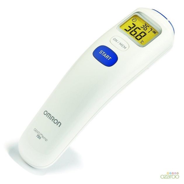 Omron Gentle Temp 720 Rayons Infrarouges Thermomètre Frontal