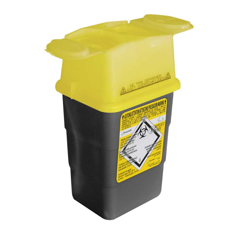 Collecteur à déchets coupants et tranchants – 1 à 13L – SharpSafe