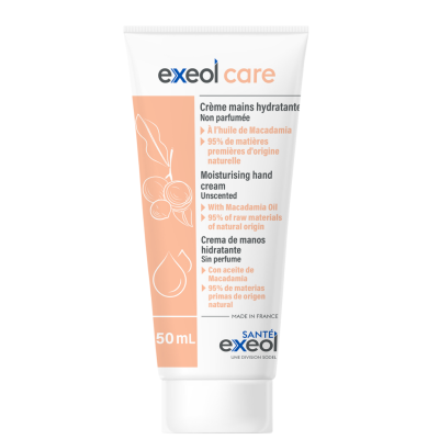 Crème mains hydratante Exeol Care 50 ml