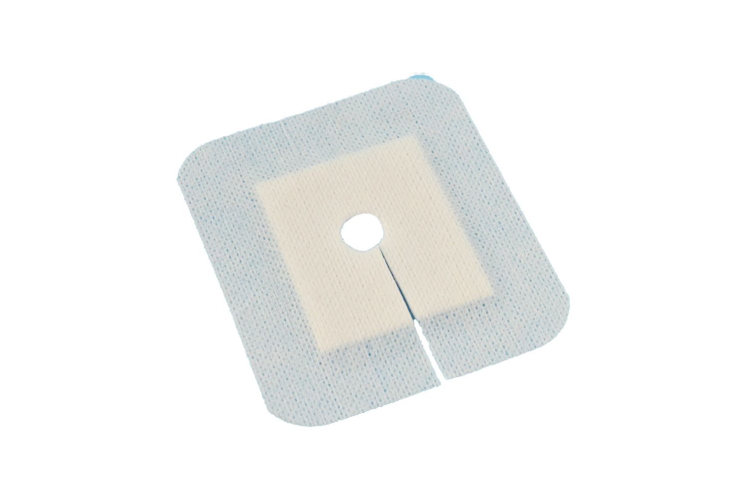 Pansement non tisse avec tampon absorbant incision et trou en O – 1 Pièce