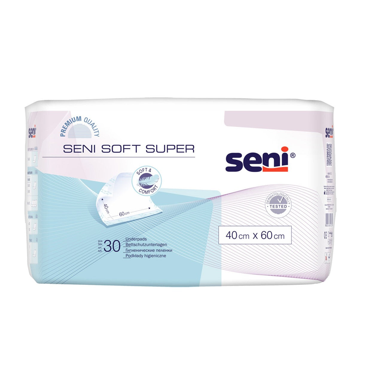 Seni – Alèses SENI SOFT SUPER – Sachet de 30 pièces