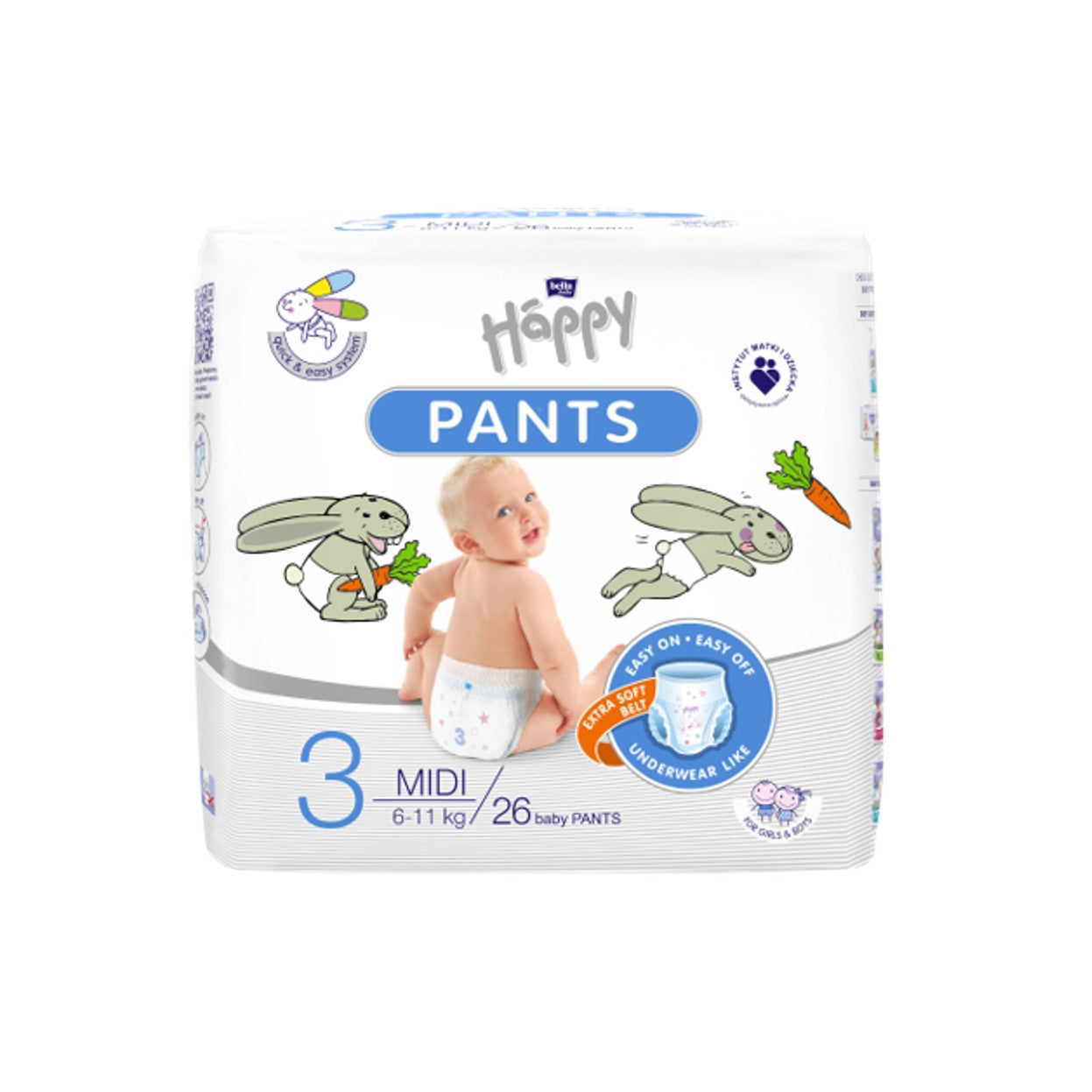 Bella – Couches-culottes BABY HAPPY PANTS MIDI