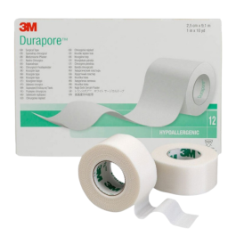 Sparadrap Durapore tissé et hypoallergénique – 3M