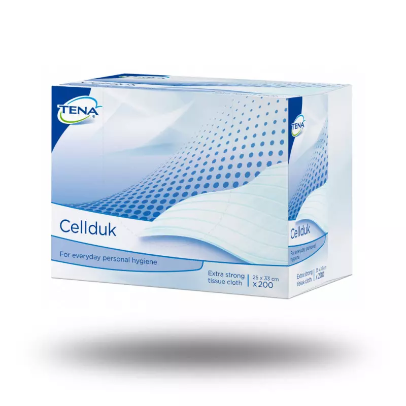 Carrés d’essuyage en cellulose Tena Cellduk ProSKIN