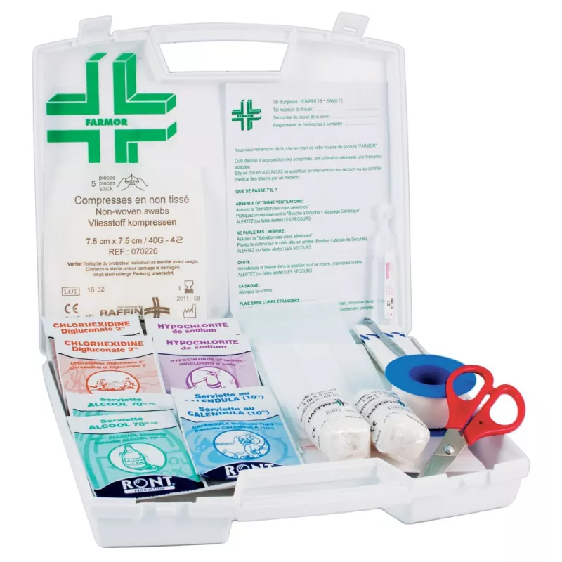 COFFRET DE SECOURS 2 PERSONNES