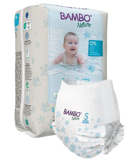 Bambo Nature – Couches de bain pour Bébé – Sachet de 12 pièces