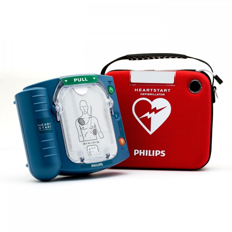 DÉFIBRILLATEUR PHILIPS HEARTSTART HS1 AVEC MALLETTE