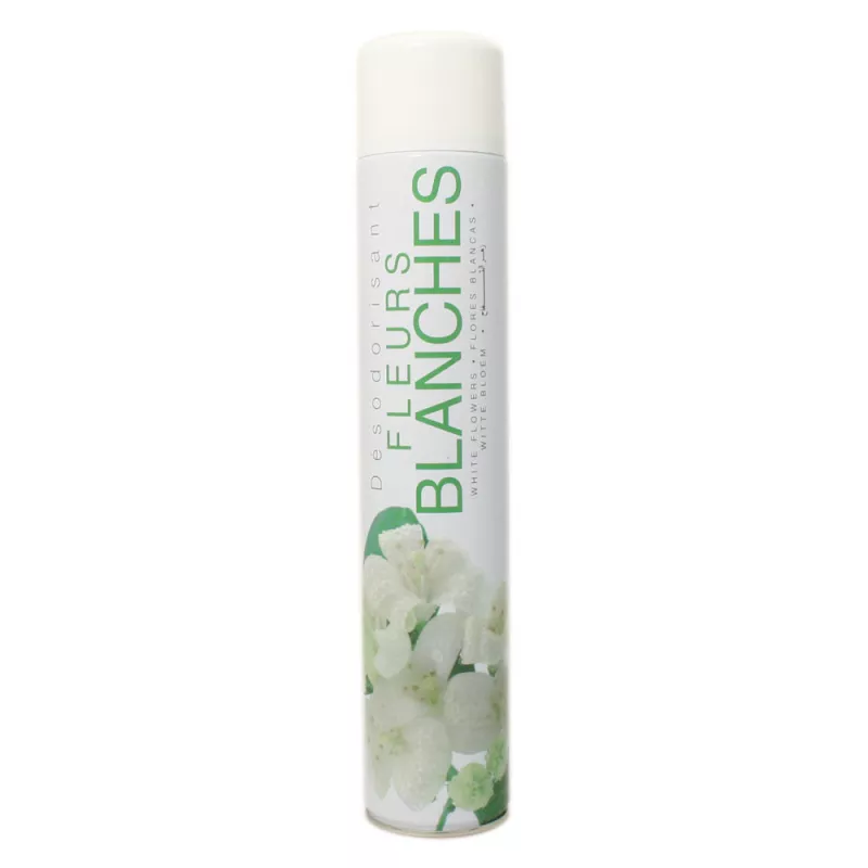 DÉSODORISANT PARFUMÉ FLEURS BLANCHES