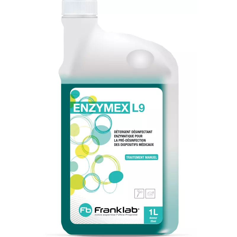 DETERGENT DESINFECTANT ENZYMATIQUE L9 1L DOSEUR