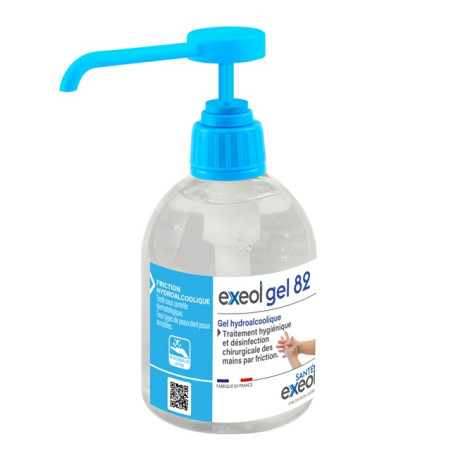 exeol gel 82 – Gel hydroalcoolique – 300 ml – Sodel