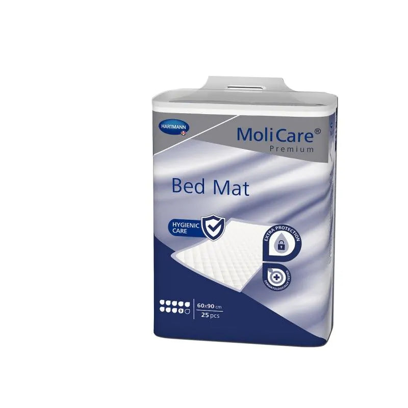 HARTMANN – MoliCare – Alèse de protection jetable 9 gouttes 60 x 90 cm – Premium Bed Mat – Sachet de 25 pièces