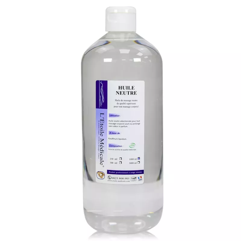 HUILE DE MASSAGE NEUTRE 1000 ML