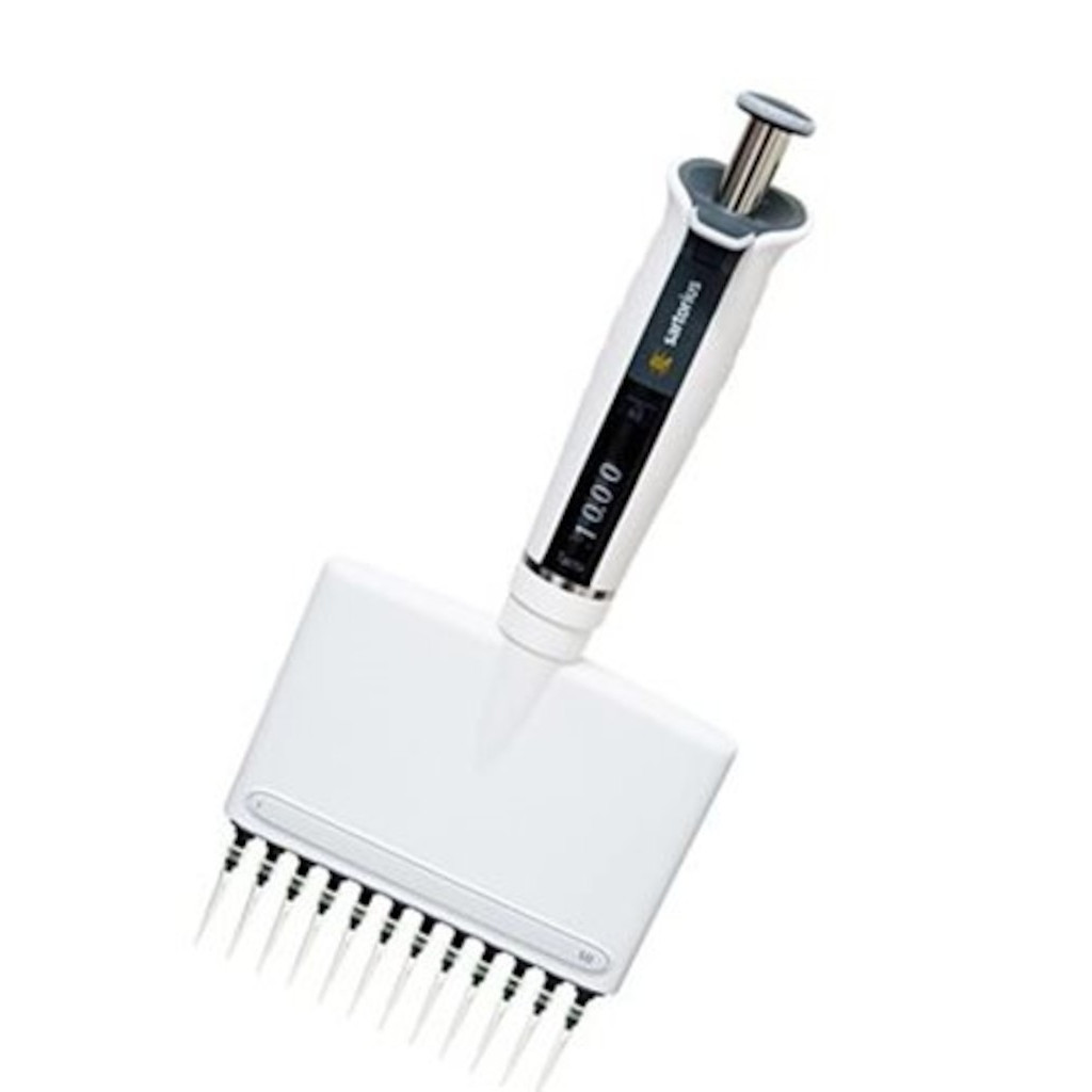 MICROPIPETTE SARTORIUS TACTA 12 CANAUX 0,5 A 10 UL