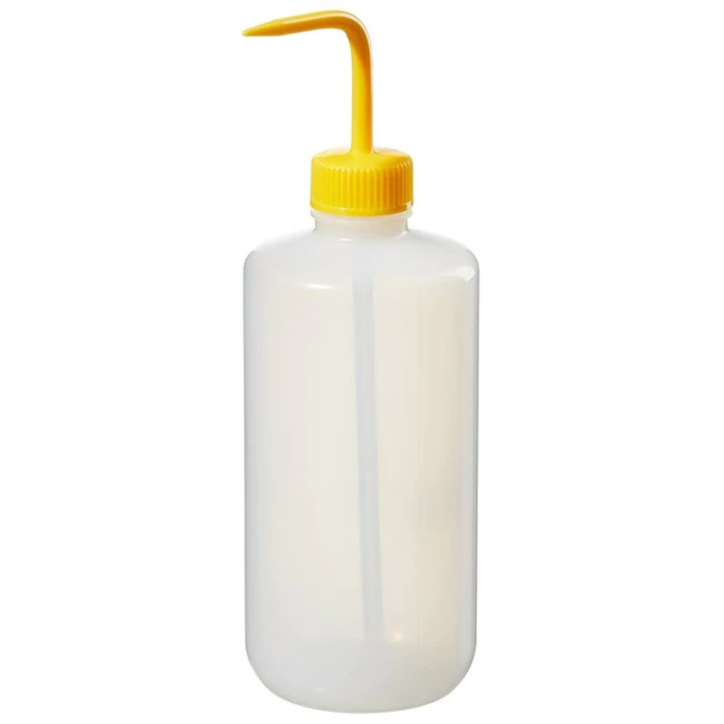 PISSETTE ANTI-GOUTTE E.O. LDPE JAUNE - CAPACITE 500ML - P.6