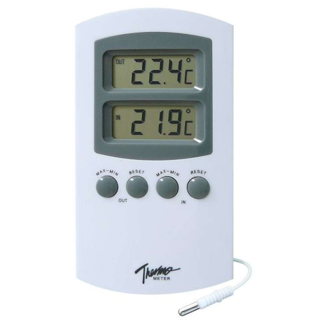 THERMOMETRE MINI MAXI INT/EXT -50/+70’C EN 0,1’C