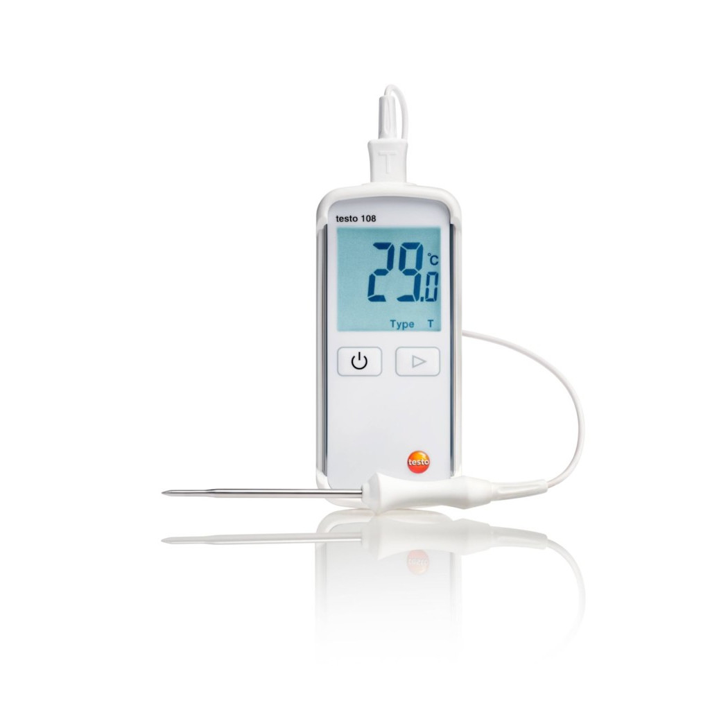 THERMOMETRE TESTO 108 IP67 AVEC SONDE & ETUI