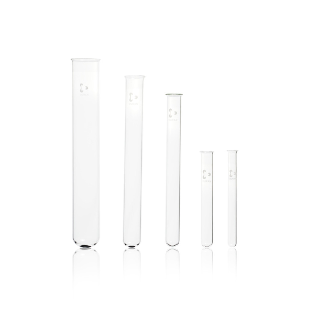 TUBE A ESSAI VERRE DURAN BORD EVASE 32ML 18X180MM -X100