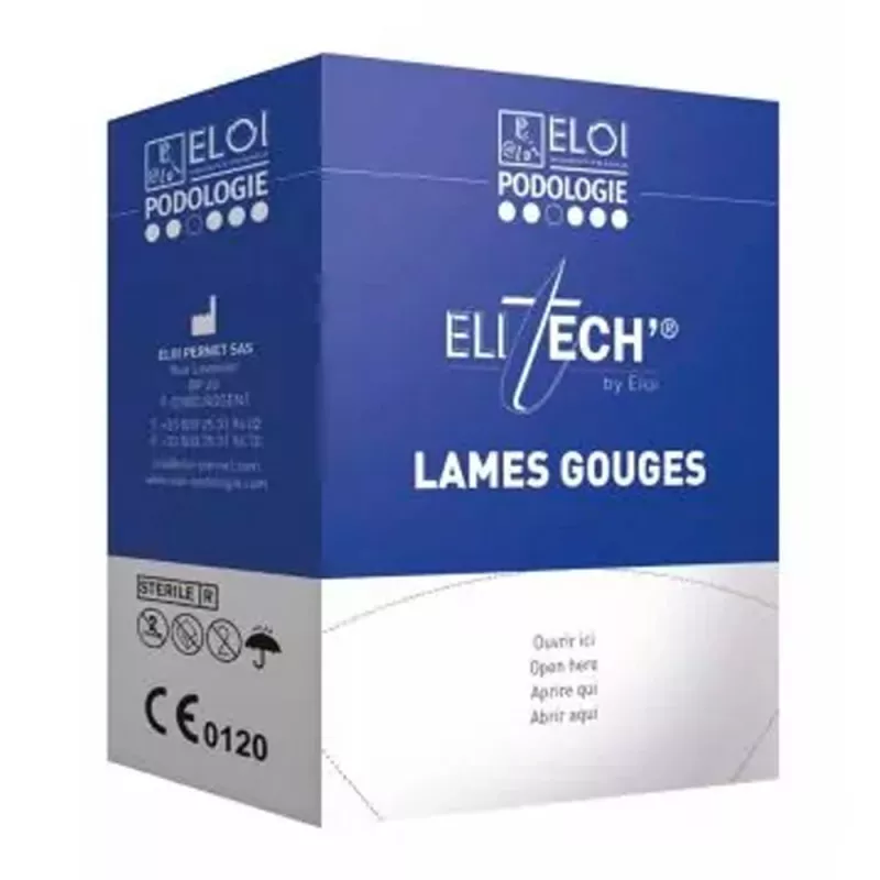 LAMES DE GOUGES STÉRILE ELOI BOITE DISTRIBUTRICE DE 500