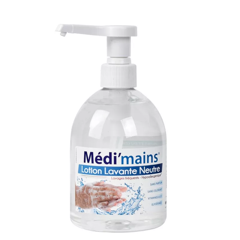 LOTION LAVANTE NEUTRE MEDI’MAINS 500ML