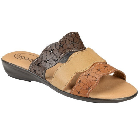 Mule Confort Marron clair Femme Bruman BR 3305