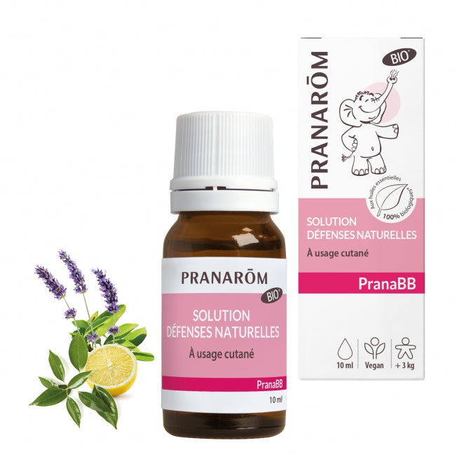 PRANAROM-Huiles essentielles SOLUTION DEFENSES NATURELLES BIO (ECO) 10 ml