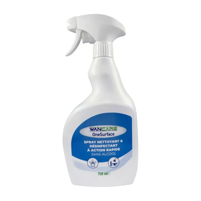 SPRAY DÉSINFECTANT SANS ALCOOL 750 ML WANCARE