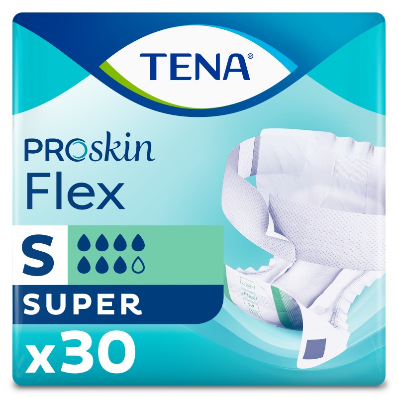 Tena – Couche adulte avec ceinture – Proskin Flex Super