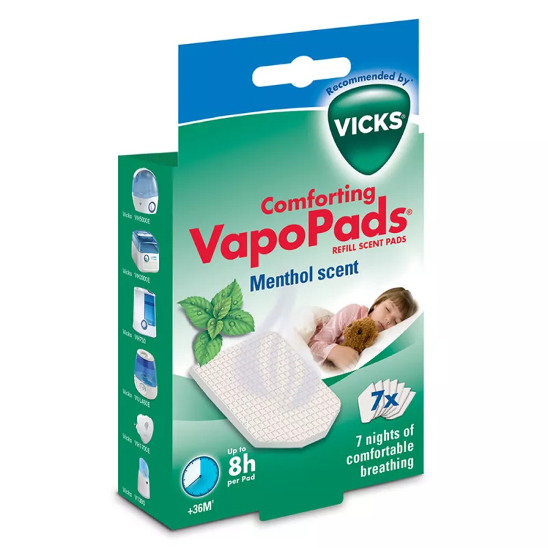 VAPOPAD MENTHOL VICKS